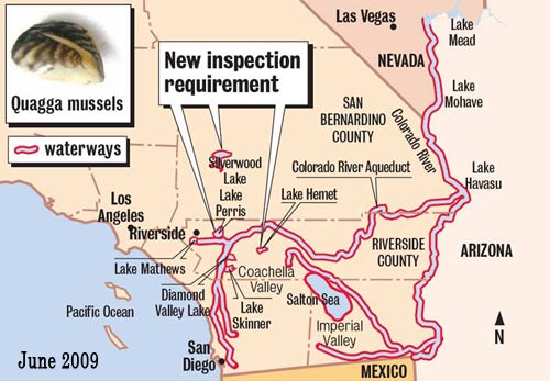 Zebra Mussels Invasive Species Map